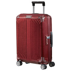 Samsonite Lite-Box 55cm 4-Spinner Cabin Case Deep Red